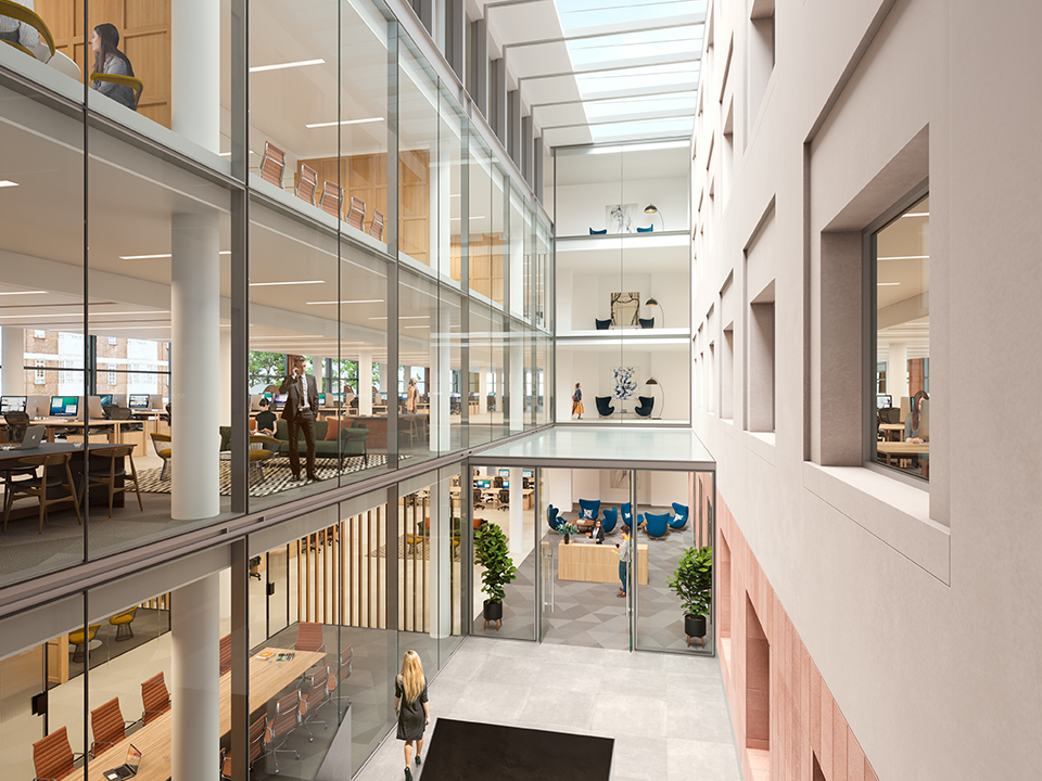 Sixty Sloane Atrium 1