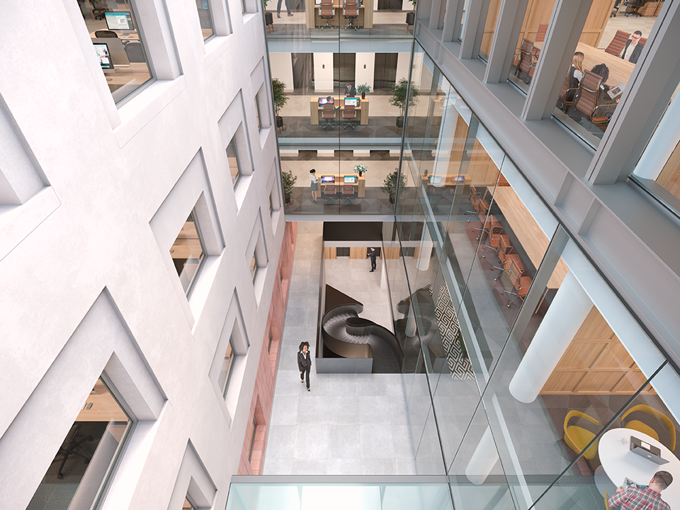 Sixty Sloane Atrium 2